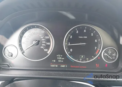 2014 BMW 528I z USA, uszkodzony, nr VIN WBA5A5C51ED504643